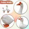Statue Decoration Cute Showpiece Simulation Sculpture Animal Figurine for Outdoor Indoor Porch Farm