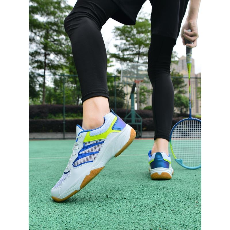 Men and women couples badminton shoes single net breathable non-slip shock-absorbing table tennis shoes tennis shoes
