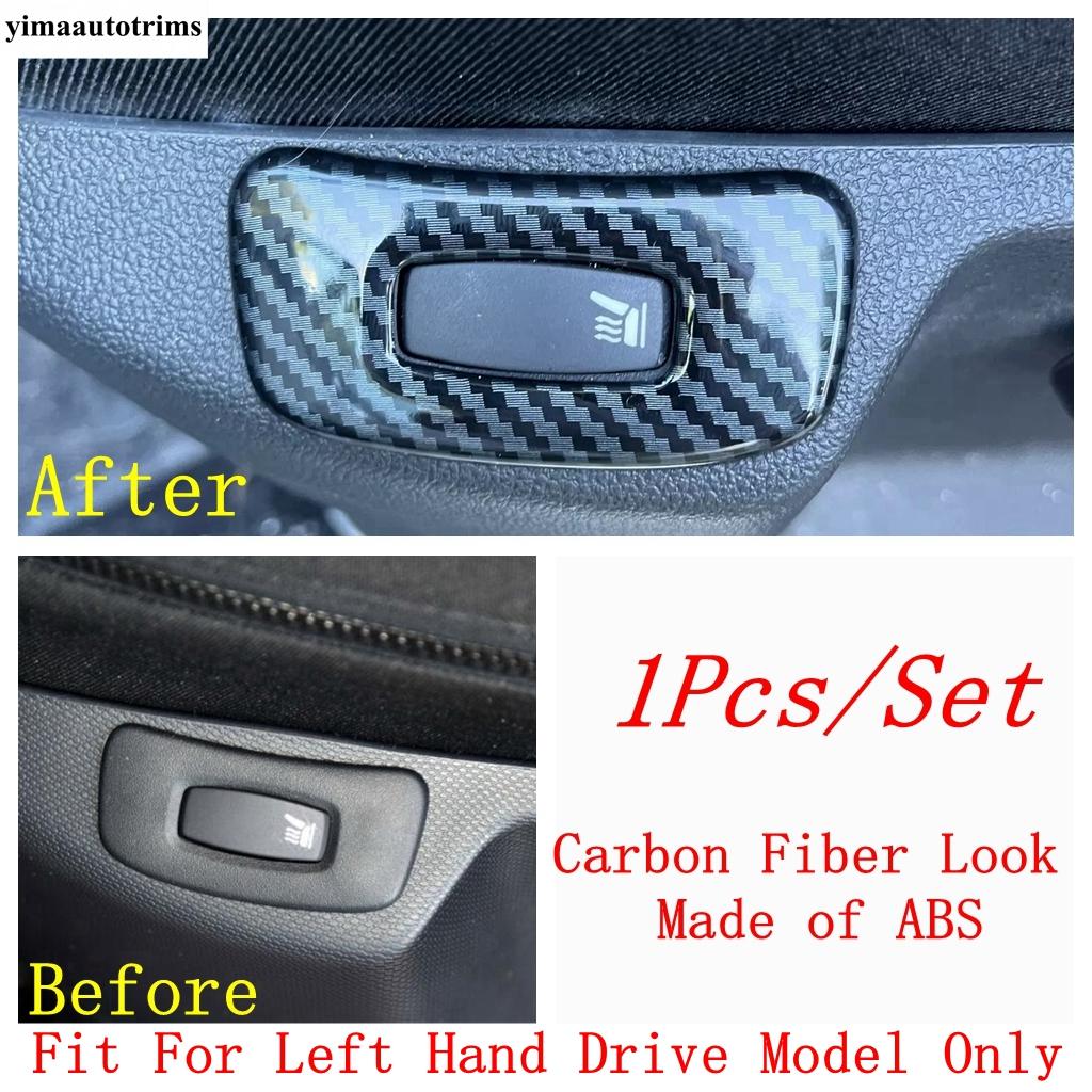 

Window Lift Panel / Steering Wheel / Seat Heating Button Cover Trim Accessories For Renault Clio IV 5door Hatchback 2013 - 2018 Seat Heating Button
