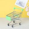 1 Pcs Mini Shopping Cart Supermarket Handcart Shopping Cart Storage Toy