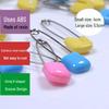 Colorful Safety Pins: 4cm & 5.5cm - Cartoon Plastic & Steel Wire