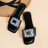 Fashion Sandals for Women 2025 Summer Open Toe Women Flower Slippers Shoes Ladies Comfort Soft Sole Beach Vacation Slides Shoes