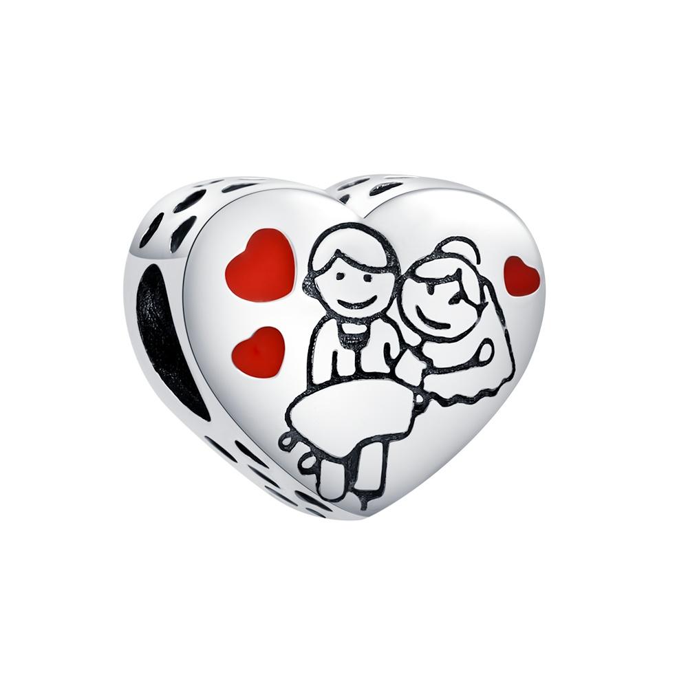 Elegant Ballet Charm Fit 3Mm Bracelet Diy For Women Copper Bead Star Clover Rabbit Charm Perfect Mother'S Day Gift