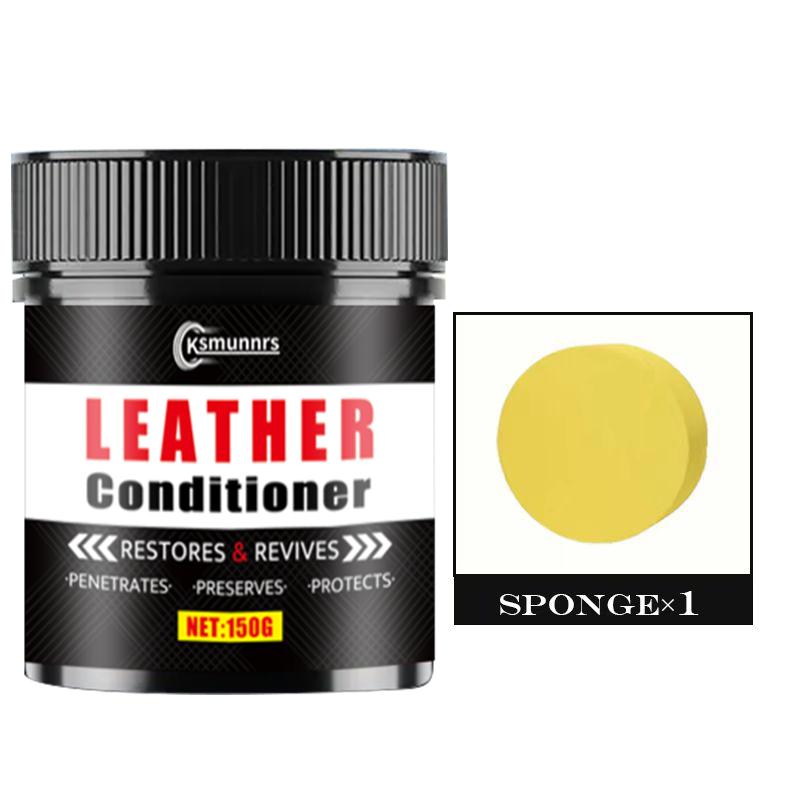 

Automotive plastic and leather renewal paste, multi-surface car care kit, leather seat polish wax, plastic trim aging restorer,
