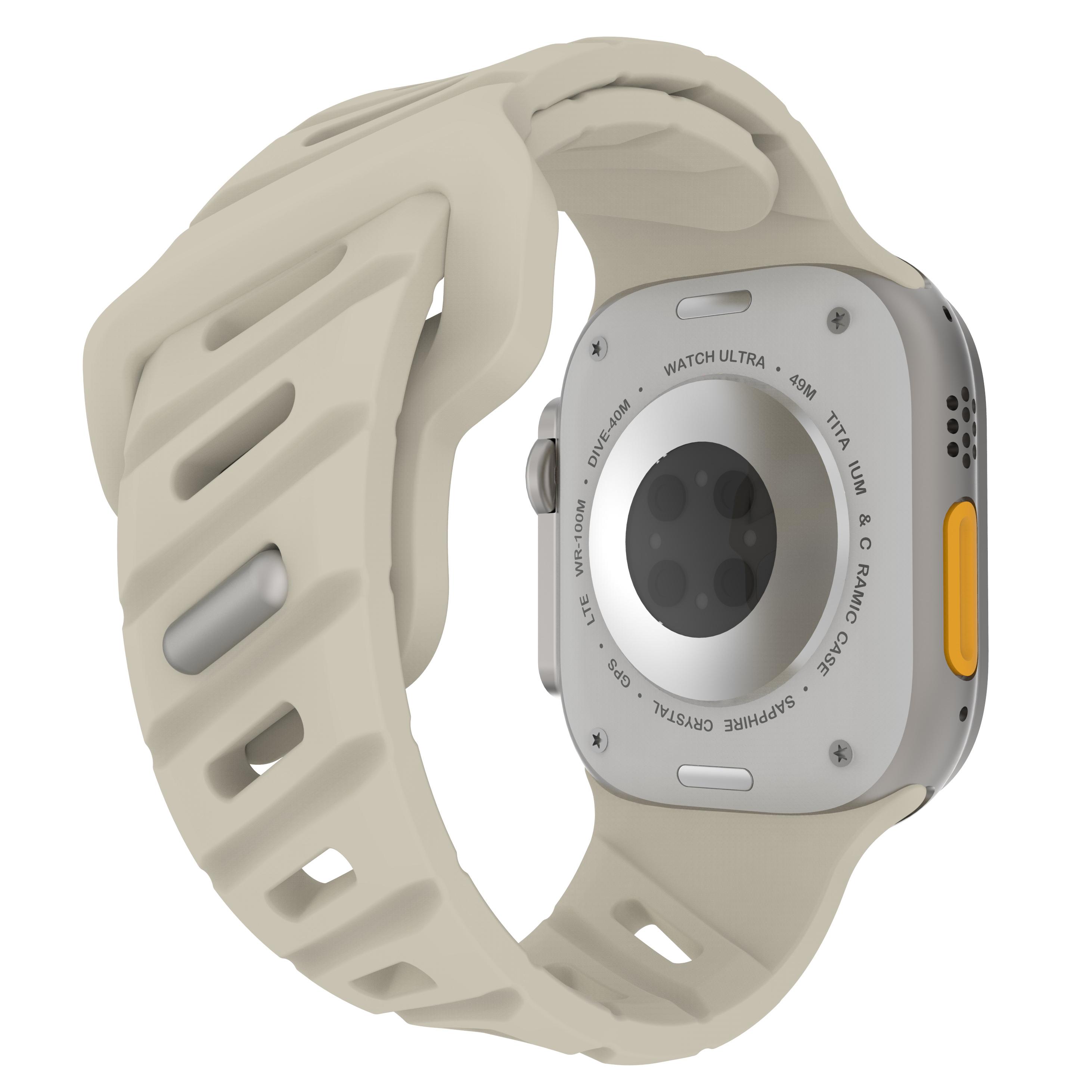 

НОВЫЕ силиконовые ремешки для Apple Watch Ultra 2 49 мм 45/44 мм 40/41 мм спортивный браслет iwatch series 8 7 6 5 4 3 SE 9 10 42 мм-46 мм 42 44 45 S10-46 49mm звезда