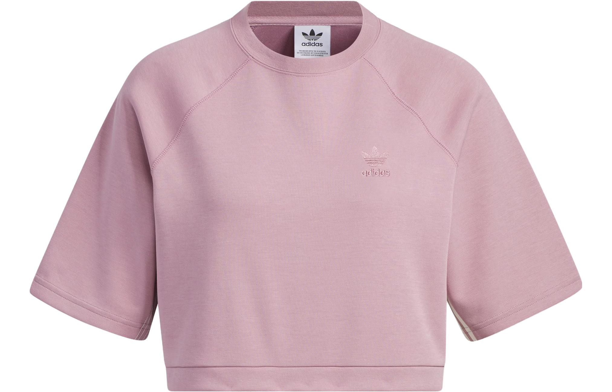 Adidas Originals Raglan Sleeve T Shirt Women s Magical Purple Pink IN1007 S