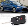 3+1 Button Folding Remote Flip Shell Key Fob Case Cover Fit for Mitsubishi 20072010 Eclipse