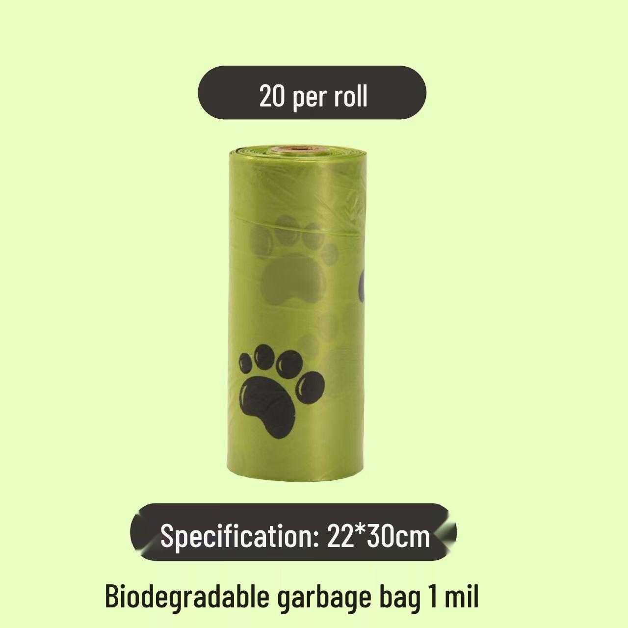 

Цветные пакеты для отходов домашних животных - Прочные, Надежные, Рулоны с печатью для собак и кошек