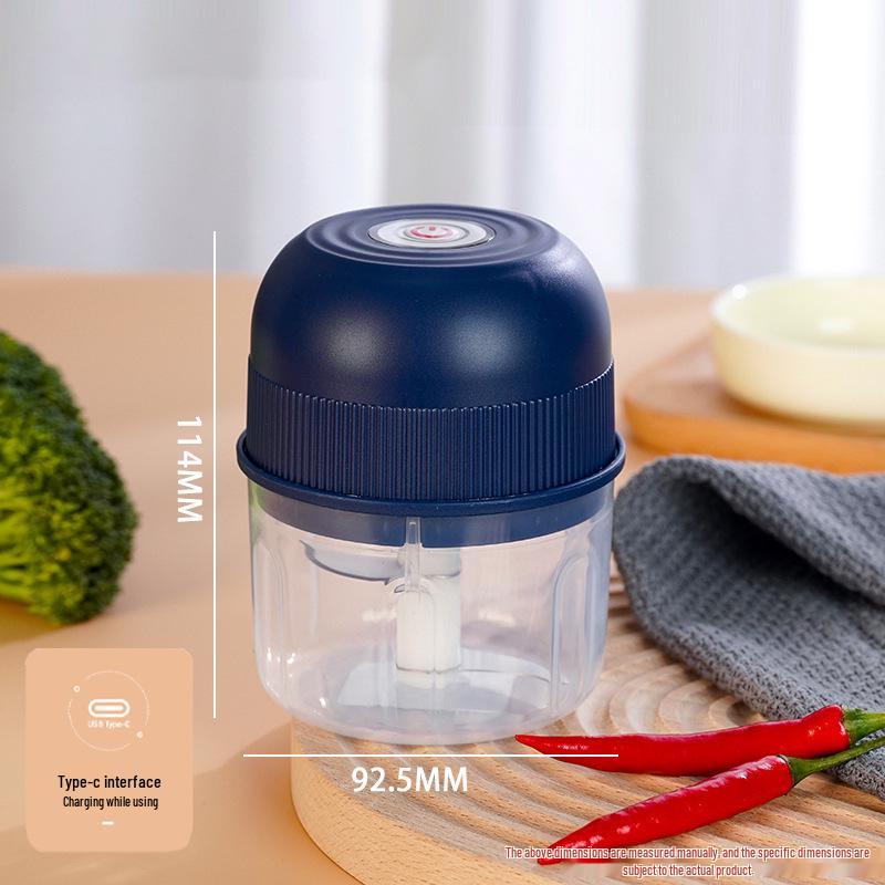 

Беспроводной мини-электрический измельчитель чеснока и имбиря: Портативный и перезаряжаемый кухонный инструмент Rechargeable