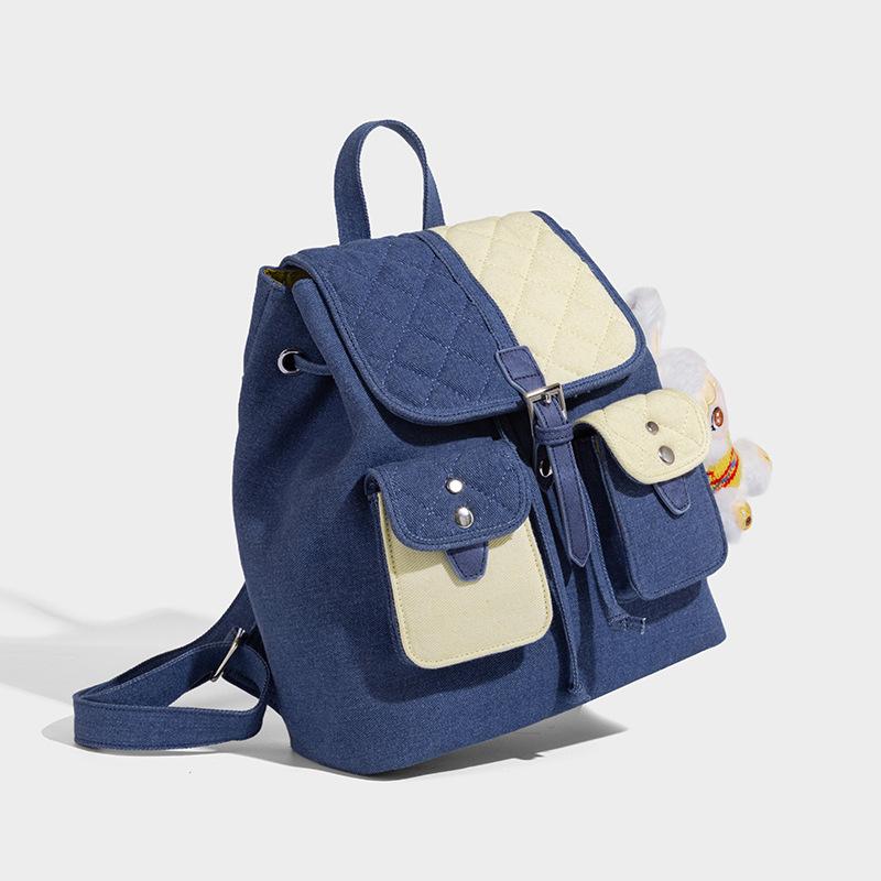 

Сумка женская 2025 новая модная дорожная самодельный рюкзак женский дорожный школьный рюкзак простой повседневный легкий рюкзак