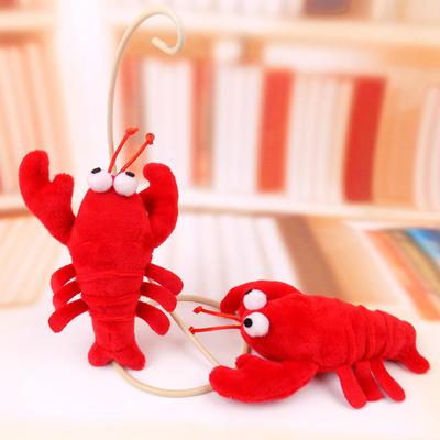 Αστεία κούκλα Μπρελόκ Κόκκινο Αστακό Λούτρινα Παιχνίδια Κρεμαστό Κρεμαστό Καβούρι Ζώο Βαμβάκι Pp