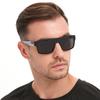 Mote Vintage Firkantet Unisex Kjøre Fiske Solbriller Menn Kvinner Luksusmerke Designer Solbriller Antirefleks Briller UV400