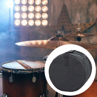 Chinese Bass Drum Bag Five Tone Row Case Protection Cover Black Zipper Closure Travel Oxford