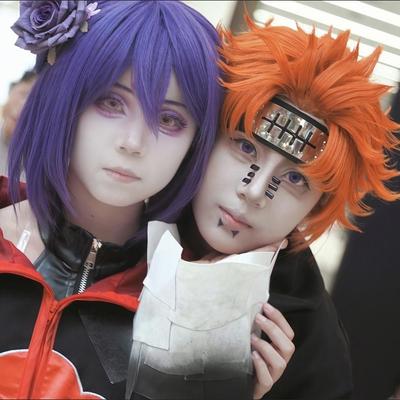 Naruto Akatsuki Kompletní sada 10 prstenů s rozřezanou čelenkou - Cosplay rekvizita Sbírka šperků