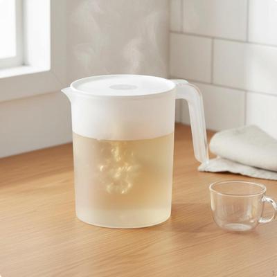 Water Pitcher Japanese Design Large Capacity Juice Jug for Refrigerator, Office, Parties