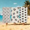 Funny Cartoon Cat Towel Beach Quick Dry Soft Pool Towels Gift for Travel Gym Shower Camping Sports