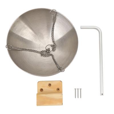 Saunaölbecher aus Edelstahl, verbessern Sie das Erlebnis, tragbare runde Spa-Diffusorschale für Trockendampf