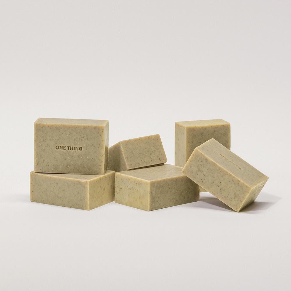 ONE THING Houttuynia Cordata Tea Tree Cleansing Soap Soothing Pore Purifying 100g