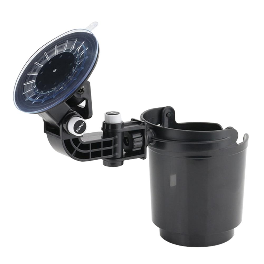 Auto Cup Holder for Cars Recessed Folding Cup Drink Holder Recessed Sturdy Black Folding Vehicle Adjustable Drink Cup Holder