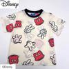 Pyžamo 2 Dlouhé Krátké [Disney] Set, Mickey, Topy, Pyžama, Děti, Dětský Žerzej, Rukáv, Rukáv, Mimo bílá