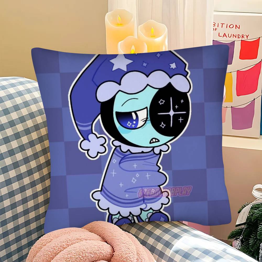 1Pc D-Dandys W-World Goob Bassie Astro Pillow Case Fashion Square Pillowcase Bedroom Sofa Room Ins Decoration Leisure