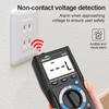 TRMS Large Au-to Digital Multimeter Auto Range Fast Accurately Measures Multimetro 1000V 10A AC DC Ohm Hz NCV Live Voltage Mete