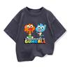 """Forrest Gump Wonderful World"" Kinder Kurzarm T-Shirt 2026 Neues Kinder Cartoon Lockeres Oberteil Kleidung"""