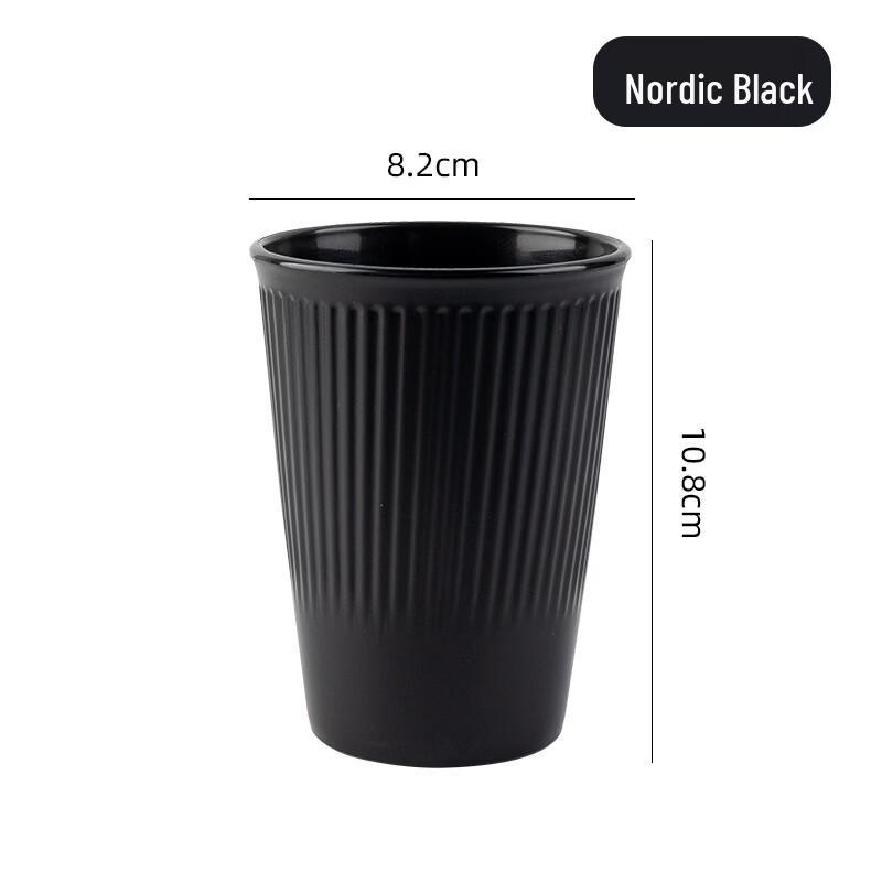 Song Hui Nordic Style Durable Plastic Bathroom Tumbler 400ml