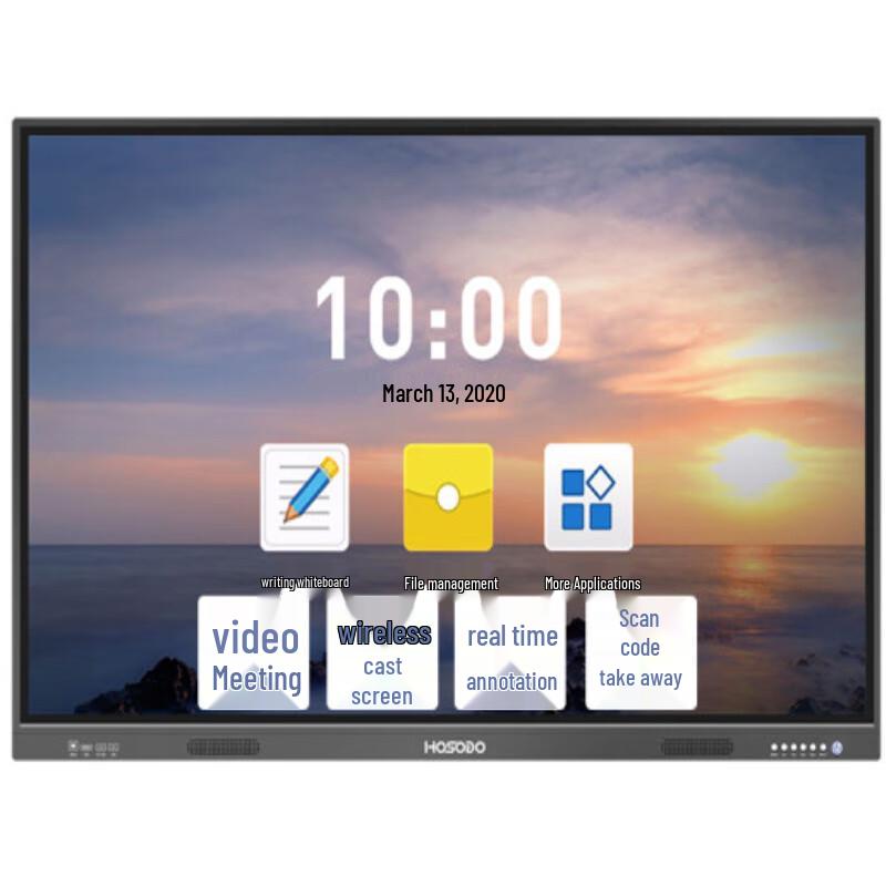 HOSODO 4K Интерактивная Smart-доска для конференций и образования (Китайская версия)