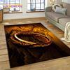 L-Lord of The Rings H-Hobbit Movie  Carpet Rug for Bedroom Living Room Home Sofa Decoration,Children Game Large Decor Floor Mat