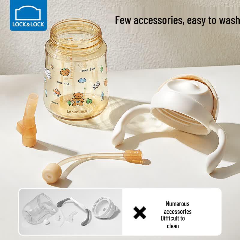 LocknLock PPSU Baby-Trinkbecher mit Ausgießer und Griff