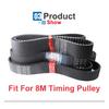 1 Piece Timing Belt HTD8M-992/1000/1008/1016/1024/1032/1040/1048/1056/1064 Teeth Pitch 8.0 mm Rubber Belt Width 20/25/30/40 mm