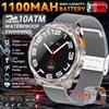 New Military Men 1100mAh Durable Battery Smart Watch With GPS Compass 10ATM Waterproof 1.7"AMOLED Screen Outdoor Swim Smartwatch