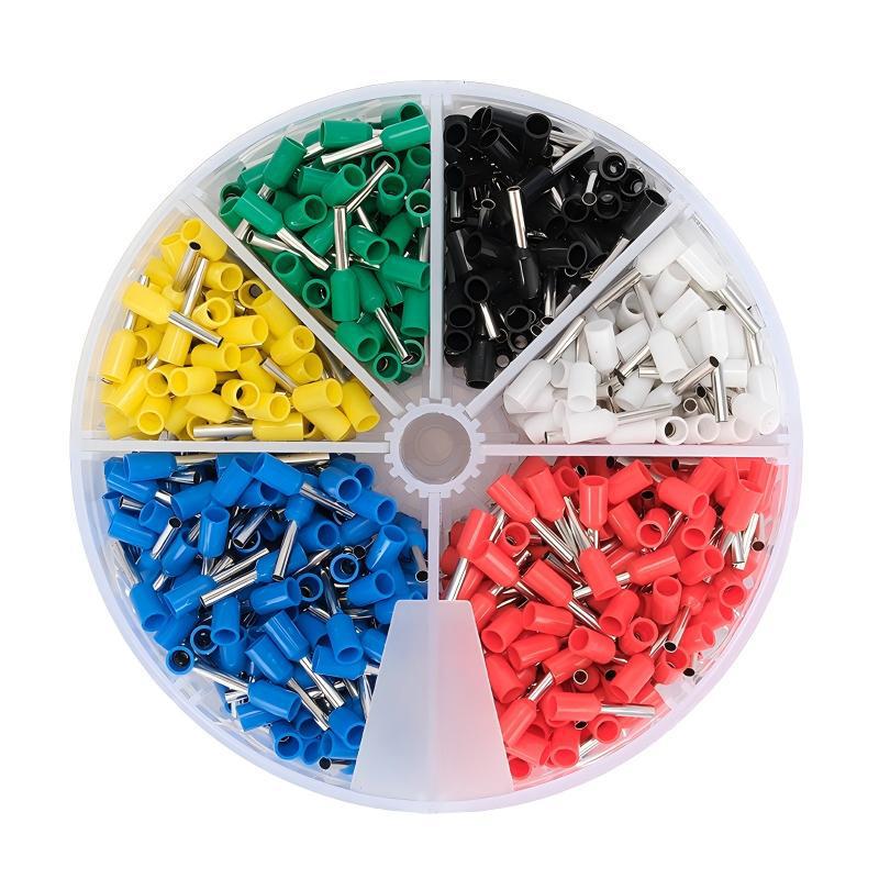 Round Tube VE Terminal Storage Box for Quick Wiring and Cold Pressed Ferrules