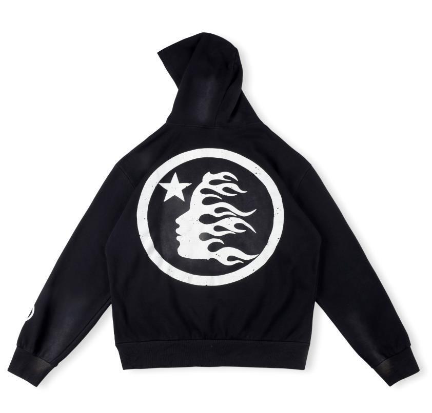 24FW Amerikanischer Retro Hellstar Studios Unisex Hoodie & Jogginghose