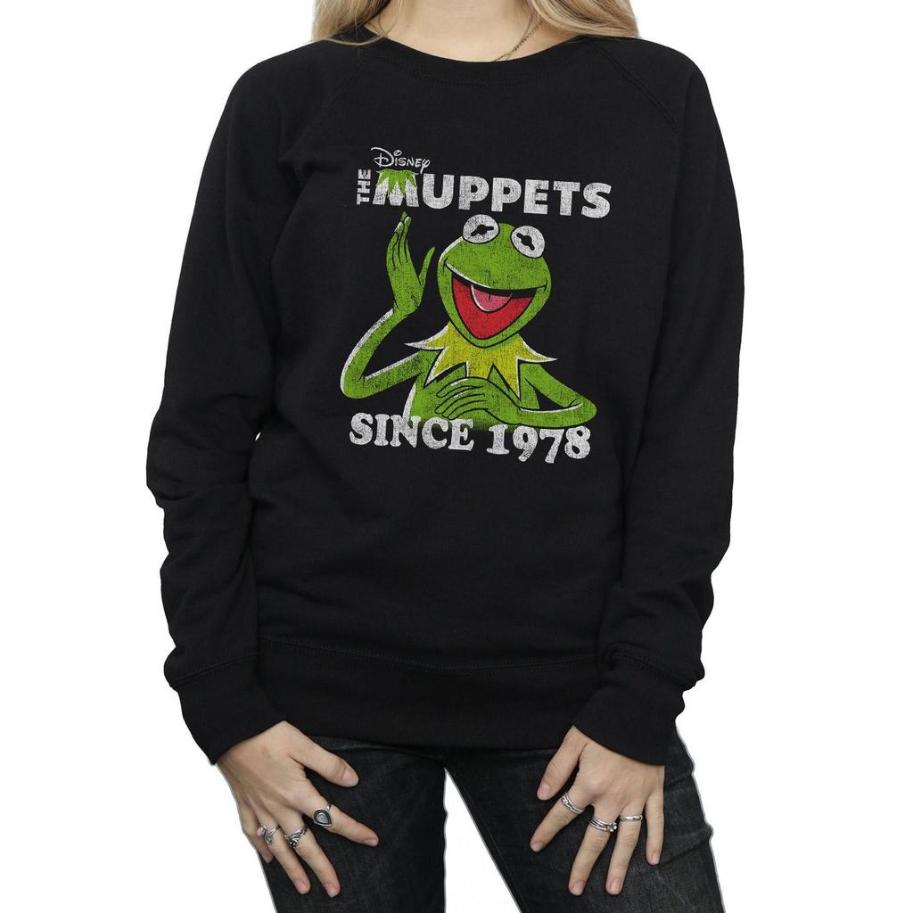 Disney Womens/Ladies The Muppets Kermit Since 1978 Sweatshirt