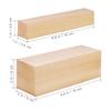 Operitacx Wood Carving Kit, Basswood Carving Block Set, 10 Pieces, 5.9" x 2" x 2", Lightweight 735g, Ideal for Beginners, Wood Carving Materials,