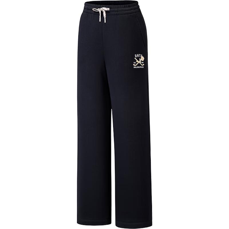 Anta Women s Fleece Lined Wide-Leg Sweatpants XL