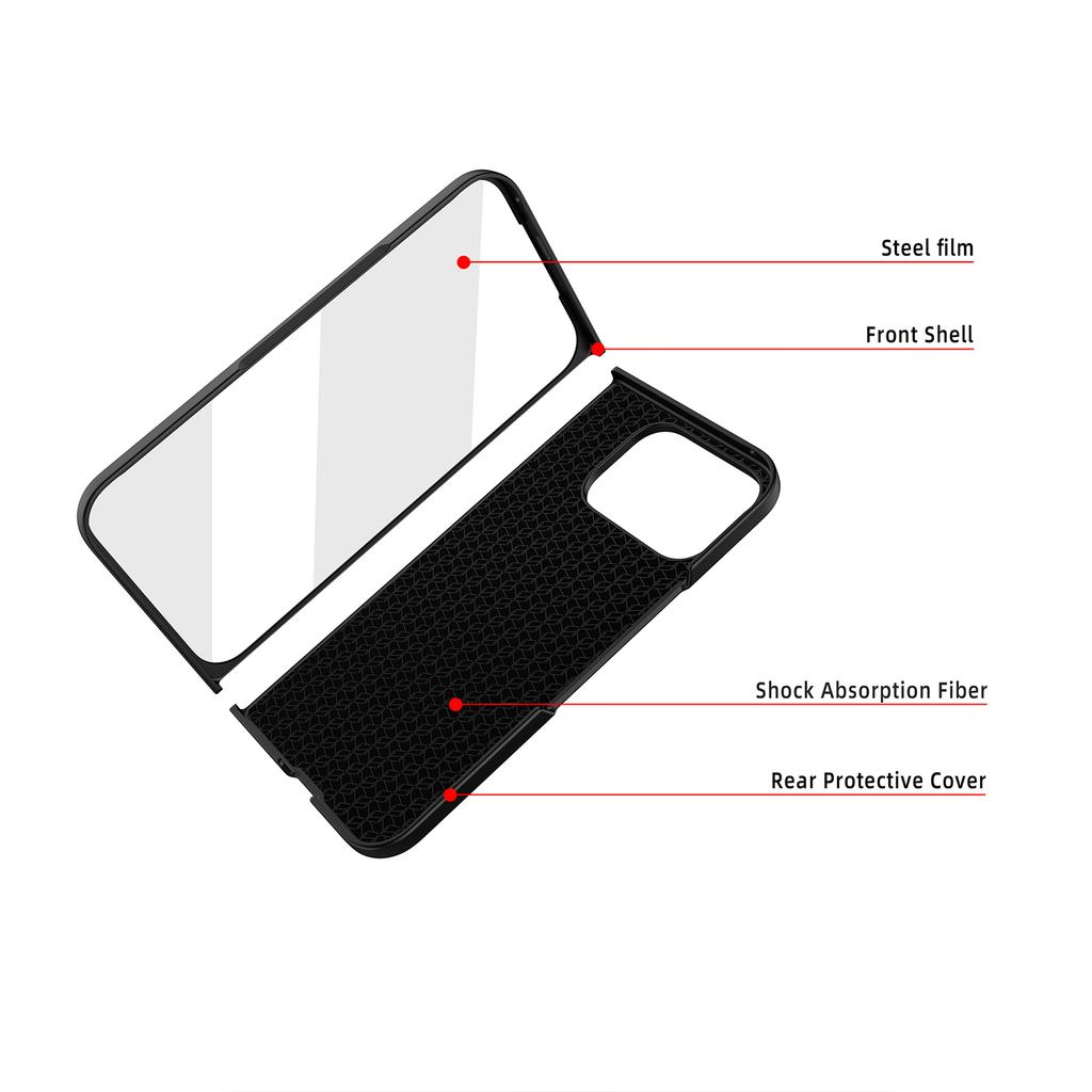 For Samsung Galaxy S26 Ultra Magnetic Case Kickstand Laser Color Changing Anti Drop TPU PC Phone