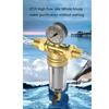 Universeller 3/4-Zoll- oder 1/2-Zoll-Gewinde-Rückspül-Sedimentfilter mit Manometern für Wasserversorgungssysteme für ganze Häuser