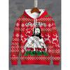 Happy Christmas Men and Women's Hoodie Cartoon Santa Claus Pattern Loose Casual Comfortable Clothes Harajuku Style Kids Pullover