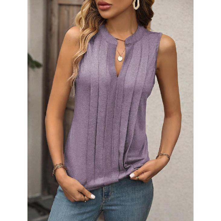 Neues Sommer Lässiges Temperament Slim Fit Sexy Weste T-Shirt Ärmellos Träger Vielseitiges Top Trägerlos Damen