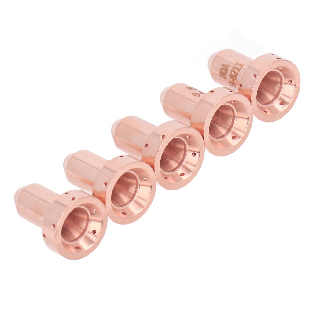5Pcs Plasma Cutting Torch Tips Consumables 80A Thermal Dynamics SL60 SL100 Nozzle  Replacement