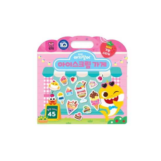 

Сертифицировано KC – Мини-сумка Pinkfong Baby Shark, набор наклеек (Супермаркет / Магазин мороженого) 3 варианта #Ice Cream Shop