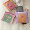 Colorful Cocktail Drink Frameless Pillowcase Toon Gift Cushion Cover Bedroom Home Sofa Chair Seat Decor Pillow Case