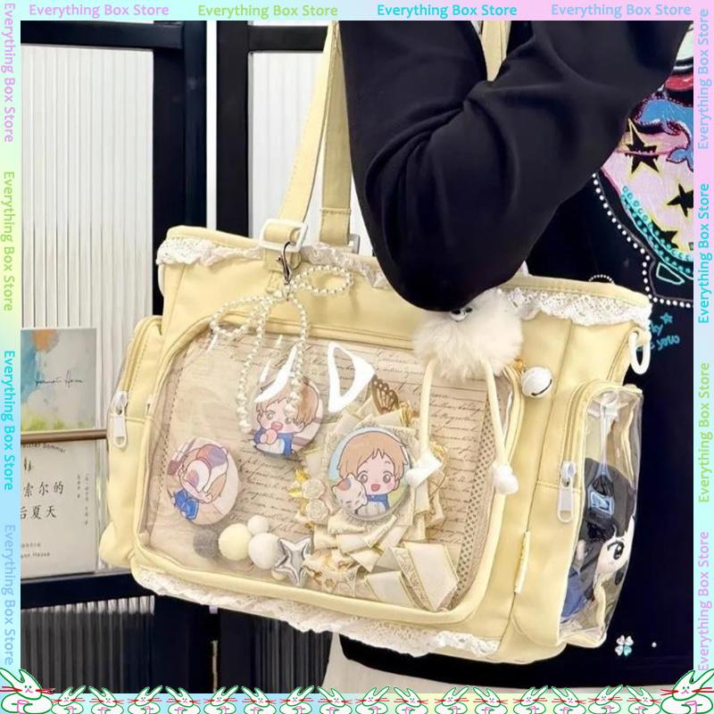 Ballet Girl Has A Large Appetite Itabag Japanese Two-Dimension Single Shoulder Cross Body Goods Bag Gift For Friends