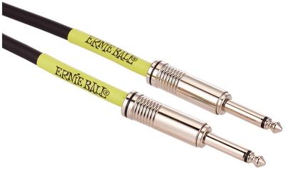 ERNIE BALL 6048 Musikinstrumenten-Abschirmkabel 10 Fuß INSTRUMENTENKABEL Schwarz [Originalprodukt] 3,04 m