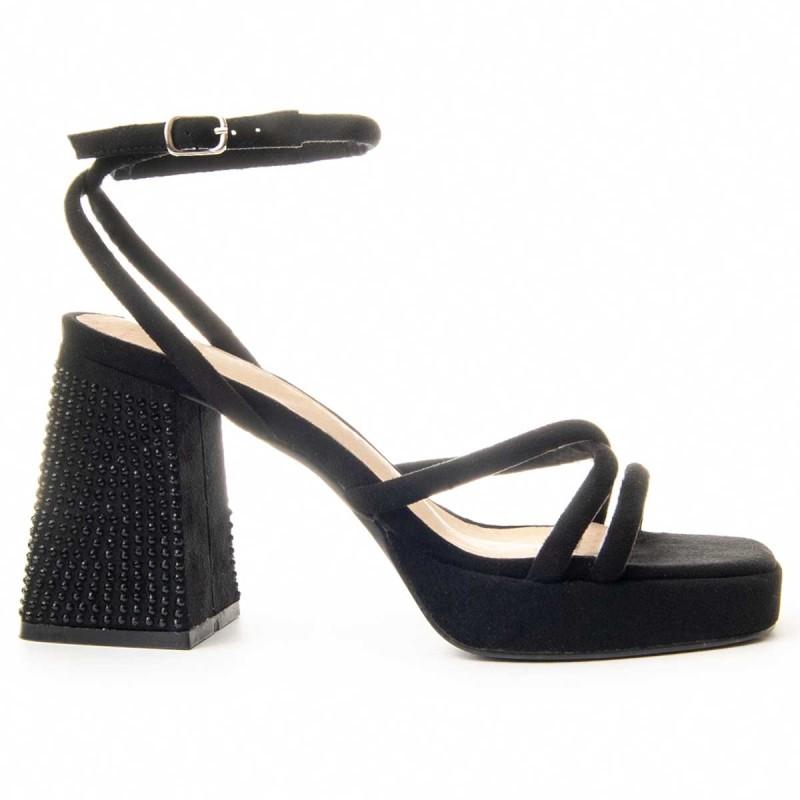 Sandalia De Tacón Para Mujer.  Montevita  Festsand  88512