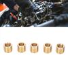 NPT Threaded Reducing Pipe Fitting 1Celsius4 Inch Male X 1Celsius8 Inch Female Brass Reducer Bushing Threaded Pipe Fitting