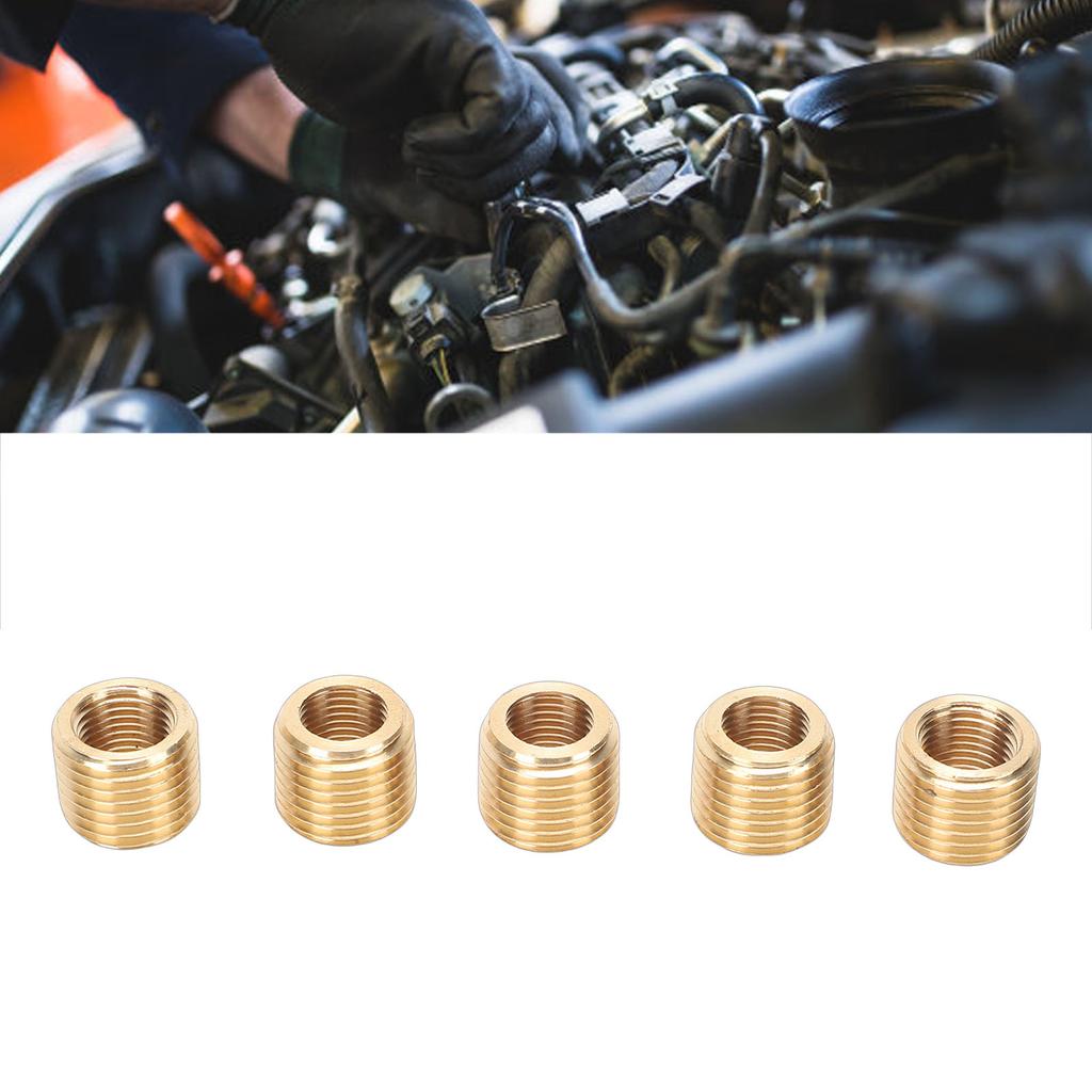 NPT Threaded Reducing Pipe Fitting 1Celsius4 Inch Male X 1Celsius8 Inch Female Brass Reducer Bushing Threaded Pipe Fitting